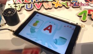 Marbotic : des lettres en bois et une application pour apprendre à lire sur une tablette