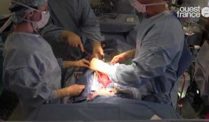 CHU Rennes. Opération aorte, le corps du patient refroidit à 18 degrès, son coeur et son cerveau s'arrêtent 30 minutes