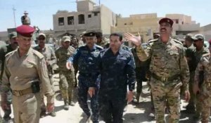 Tal Afar: visite aux troupes du ministre de l'intérieur irakien