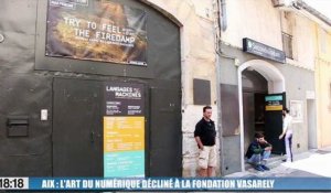 Aix : l'art du numérique décliné à la fondation Vasarely