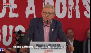 Pierre Laurent tacle Jean-Luc Mélenchon à la Fête de l'Huma (vidéo)