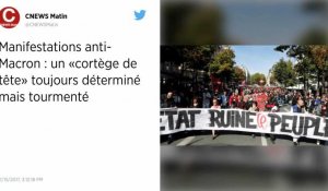Quatrième journée de mobilisation contre les «ordonnances loi travail» de Macron
