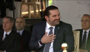 Au Liban, Hariri annonce que sa démission est "en suspens"