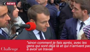 Emmanuel Macron : "Il faut retourner dans son pays"