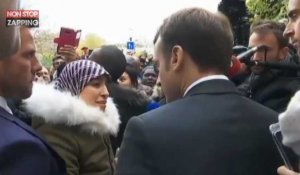 Emmanuel Macron : Interpellé par une Marocaine, il lui demande de rentrer dans son pays (Vidéo)