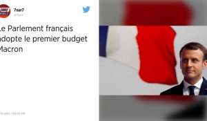 Le Parlement vote le premier budget du quinquennat Macron.