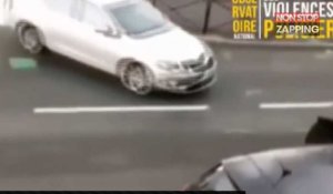 Viry-Châtillon : des policiers percutent un jeune homme avec leur voiture (Vidéo)
