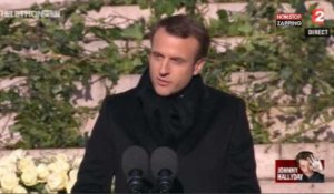 Hommage à Johnny Hallyday : Le discours poignant d'Emmanuel Macron (vidéo)