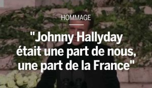 « Johnny Hallyday, c'était une part de la France »