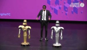 Rennes à la conference digital tech les robots font leur show