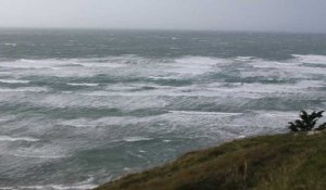 Coup de vent sur la Manche et sur la Côte des Isles ce dimanche 10 décembre 2017