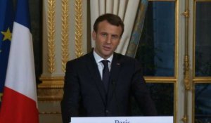 Macron évoque "le gel de la colonisation" avec Netanyahu
