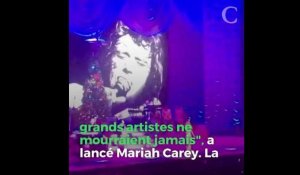 Mariah Carey reprend le "Que je t'aime" de Johnny Hallyday sur scène à Bercy