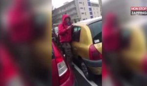 France : Un homme en train de voler une voiture se fait surprendre par un voisin (Vidéo)