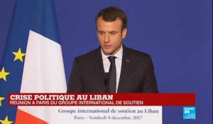 REPLAY - Conférence sur le Liban: discours d''ouverture d''Emmanuel Macron