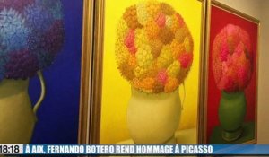 À Aix, Fernando Botero rend hommage à picasso