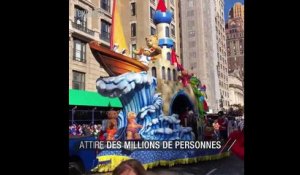 Thanksgiving: à New York, la parade attire des millions de personnes