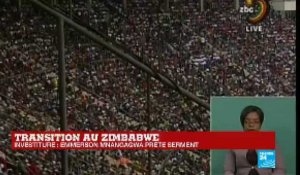 Zimbabwe : Emmerson Mnangagwa a prété serment