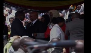 Zimbabwe: Emmerson Mnangagwa arrive pour son inauguration