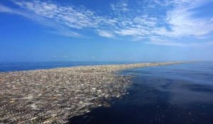 Des îles de déchets flottent au large du Honduras