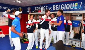 Coupe Davis - FRA-BEL - Yannick Noah : "J'espère que vous avez kiffé"