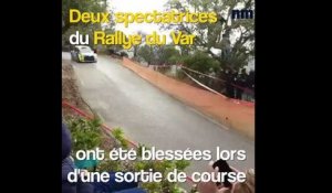 Deux spectatrices du Rallye du Var blessées lors d'une sortie de course