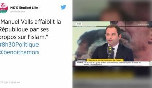 Islam. Benoît Hamon charge Manuel Valls : « Il a affaibli la République »