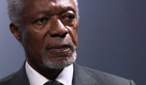 Kofi Annan: "l'état du monde a des raisons de nous inquiéter"