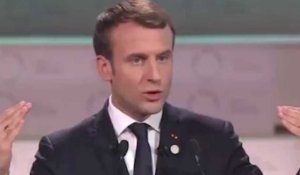 Macron : "On est en train de perdre la bataille" du climat
