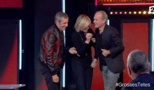 Les Grosses Têtes : Chantal Ladesou chute en direct et provoque un fou rire (vidéo)