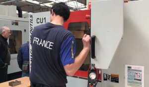 Lycée Cornu vitrine des métiers de l'usinage avec le champion de France