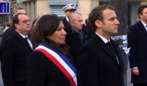 Bar le Carillon : E. Macron rend hommage aux victimes