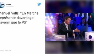 Manuel Valls : "En Marche représente davantage l'avenir que le PS"