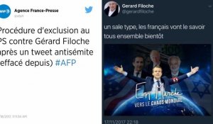 Le PS lance une procédure d'exclusion contre Gérard Filoche !