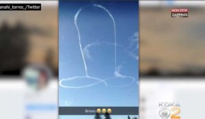 Un pilote dessine un pénis dans le ciel, la marine américaine s'excuse (vidéo)