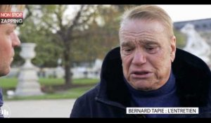 Bernard Tapie au bord des larmes en évoquant son cancer et le soutien des supporters de l'OM (Vidéo)