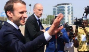 Macron en visite officielle au Ghana