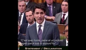 En larmes, Justin Trudeau présente ses excuses à la communauté LGBTQ