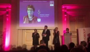 Christiane Lambert (FNSEA) obtient le prix de la femme d'influence politique