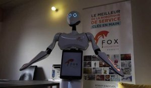 Interview du robot Maava avant la Digital Tech Conference à Rennes