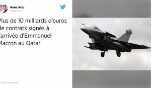Avions, métro, blindés... contrats en rafale pour la France au Qatar