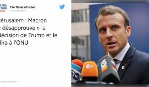 Jérusalem. La France désapprouve Trump, la Russie « très inquiète »