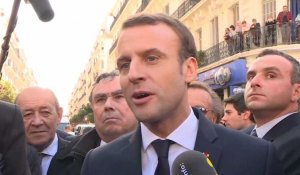 Macron : "Johnny Hallyday était un artiste que j'aimais beaucoup et que j'allais voir"