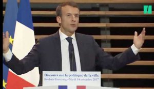 "Ils n'en voudraient pas pour eux-mêmes": Emmanuel Macron fustige les défenseurs des contrats aidés