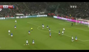 Le nul rageant des Bleus contre l'Allemagne (2-2), les buts en vidéo