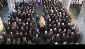 Les obsèques de François-Régis Hutin, journaliste et ancien président de Ouest-France à Rennes