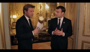 Emmanuel Macron se définit comme un président "sorti de nulle part", ses confidences chez Laurent Delahousse (vidéo)