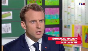 Les phrases chocs de Macron au JT de TF1
