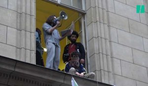 La Sorbonne: Empêchés de tenir leur AG, les étudiants décident en direct d'occuper l'établissement