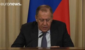 Attaque chimique : une "mise en scène", pour Lavrov